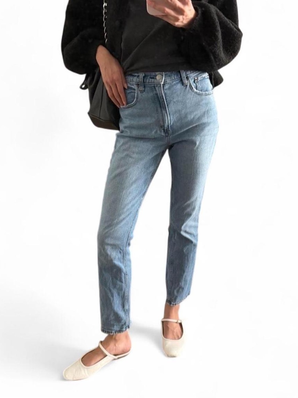 Abercrombie & Fitch Light Blue Straight Leg Jeans